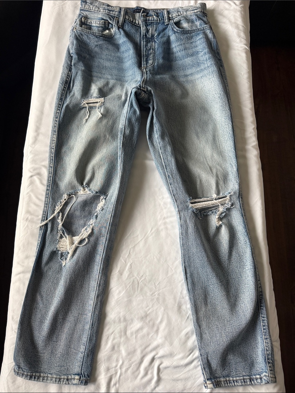 Lucky Brand High Rise Drew Mom, Size 12/31R